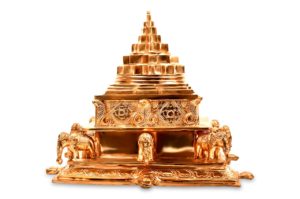 Royal Meru Shree Yantra in Bronze